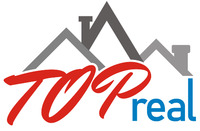 Logo realitnej kancelárie TOP Real Košice s. r. o.