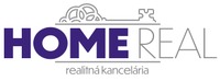 Logo realitnej kancelárie HOME Real s. r. o.