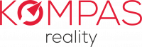 Logo realitnej kancelárie KOMPAS reality s.r.o.
